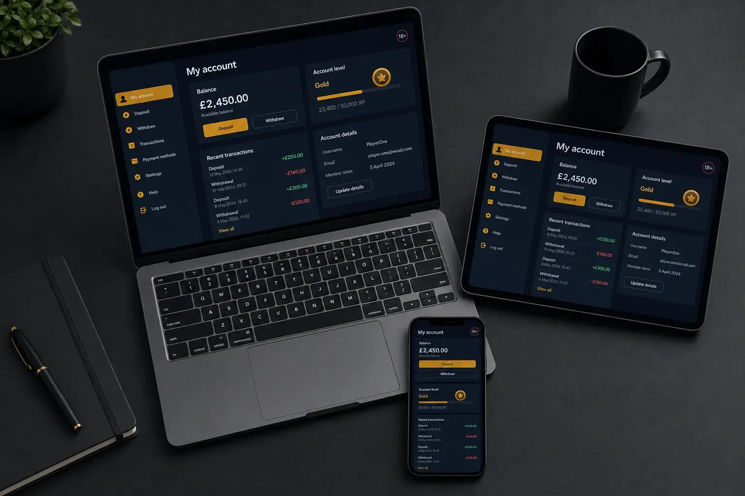 LeoVegas Login on Desktop and Mobile